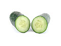 sliced cucumber