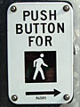 push button sign