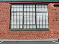 brick wall window